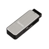 Карт-ридер USB3.0 Hama H-123900 серебристый