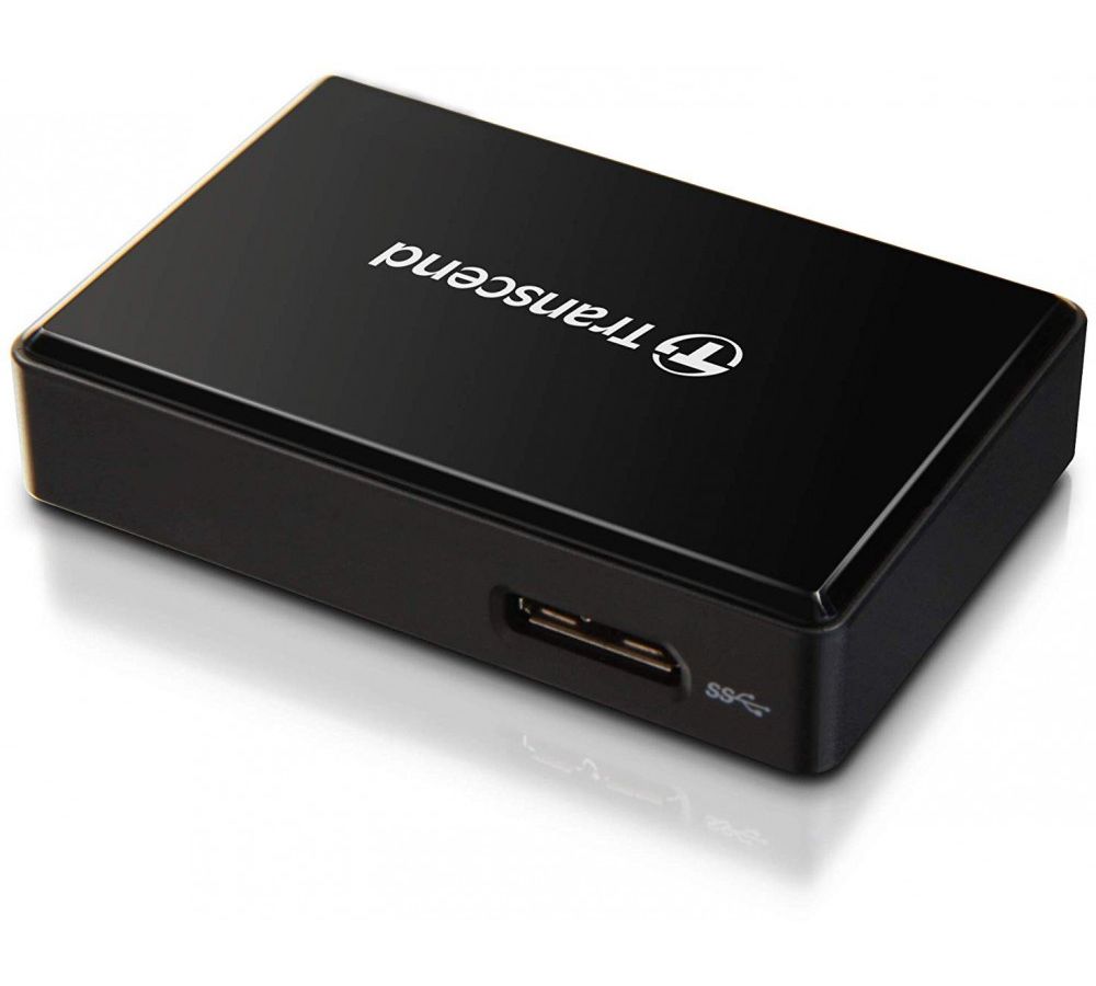 Картридер Transcend TS-RDF8K2 All-in-1 USB 3.1 black карт ридер kingston microsdhc usb3 1 typec fcr ml3c