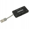 Картридер + Хаб Smartbuy 750, USB 2.0 3 (порта+SD/microSD/MS/M2)...
