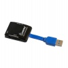 Картридер Smartbuy 700, USB 3.0 - SD/microSD/MS, черный