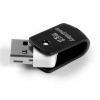 Картридер Smartbuy 706, USB 2.0 - microSD, черный