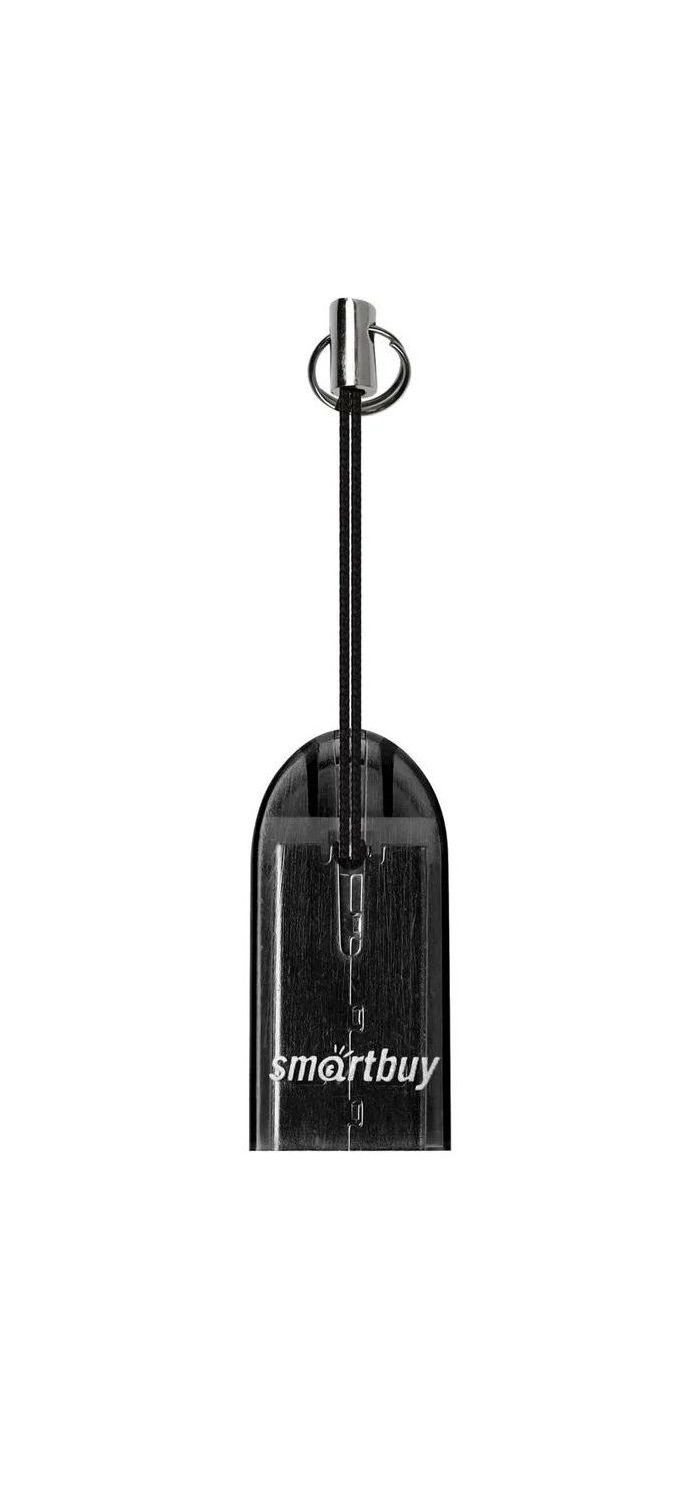 Картридер Smartbuy 710, USB 2.0 - microSD, черный картридер микро smartbuy usb 2 0 microsd 710 черный sbr 710 k