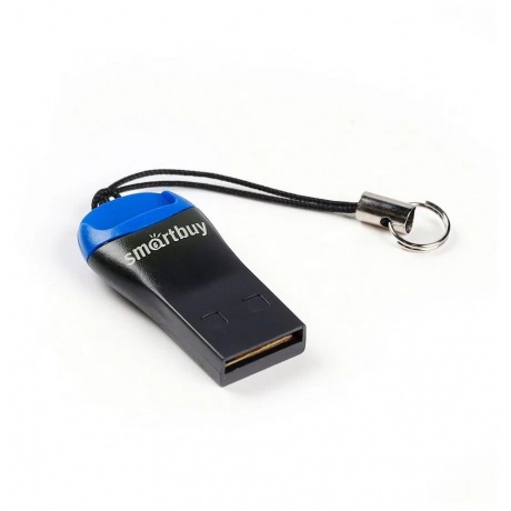 Картридер Smartbuy 711, USB 2.0 - microSD - фото 2