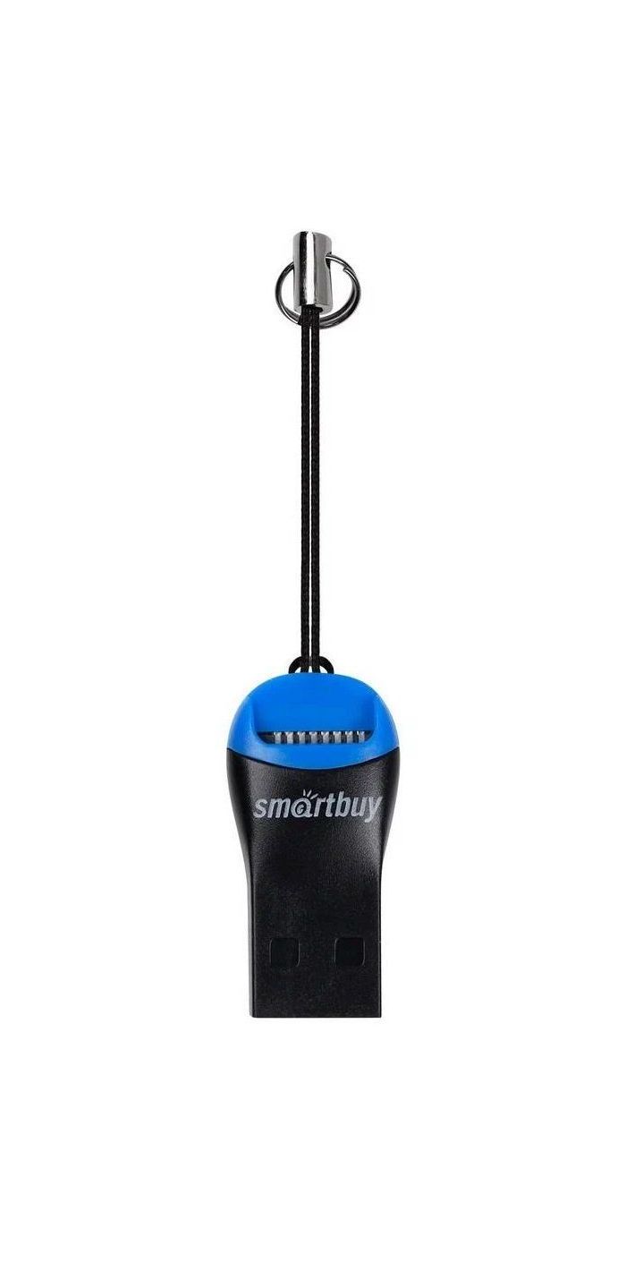 Картридер Smartbuy 711, USB 2.0 - microSD - фото 1