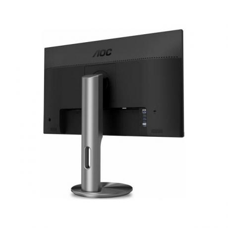 Монитор AOC 23.8&quot; Professional I2490PXQU/BT(00/01) темно-серый - фото 5