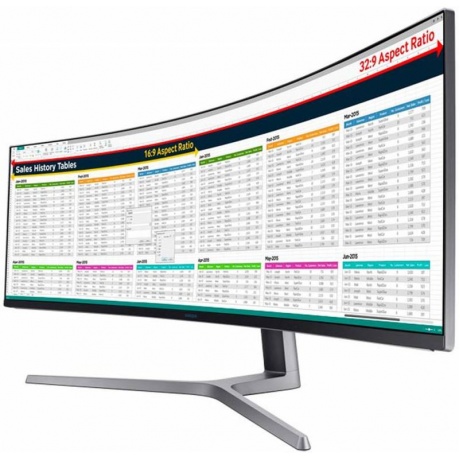 Монитор Samsung 49&quot; C49HG90DMI черный - фото 2