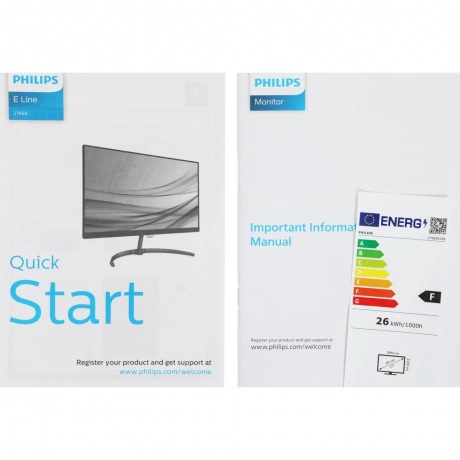 Монитор Philips 27" 276E8VJSB (00/01) черный - фото 12