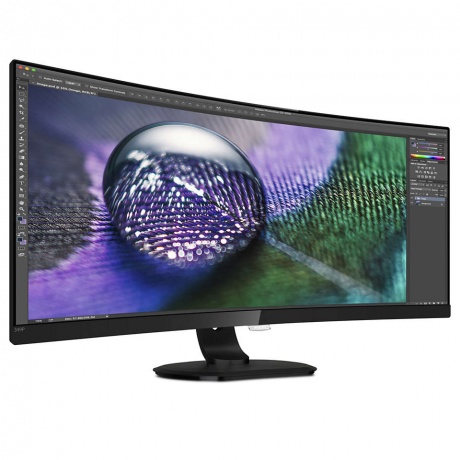 Монитор Philips 34&quot; Black (349P7FUBEB/00) - фото 2