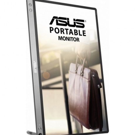 Монитор Asus 15.6" Portable MB16ACE (90LM0381-B04170) темно-серый - фото 4