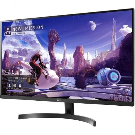Монитор LG 27" 27QN600-B черный - фото 4