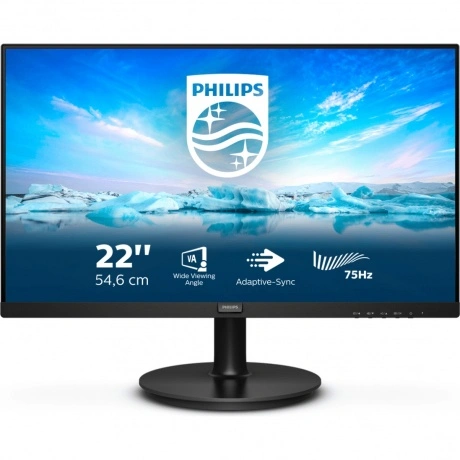 Монитор Philips 22" VA 222V8LA(00/01)