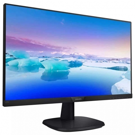 Монитор Philips 27" 273V7QJAB IPS Black (273V7QJAB/01) - фото 2