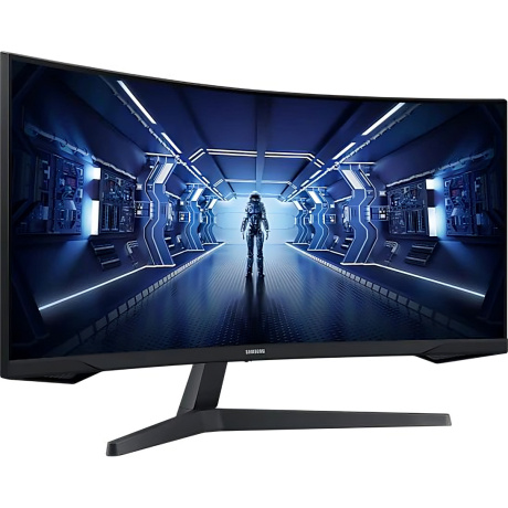 Монитор Samsung 34" C34G55TWWI черный (LC34G55TWWIXCI)