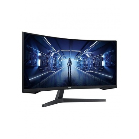 Монитор Samsung 34&quot; C34G55TWWI черный (LC34G55TWWIXCI) - фото 3