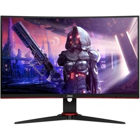 Монитор AOC 23.6" Gaming C24G2AE-BK черный/красный