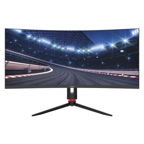 Монитор Digma 34&quot; Overdrive 34A710Q черный (DM34VG01) - фото 1