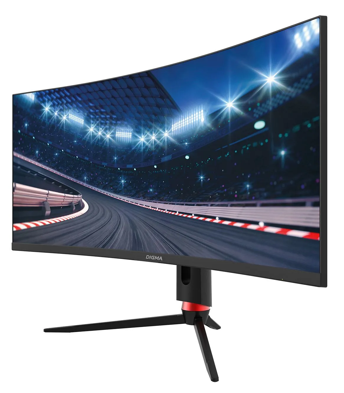 Монитор Digma 34" Overdrive 34A710Q черный (DM34VG01) - фото 2