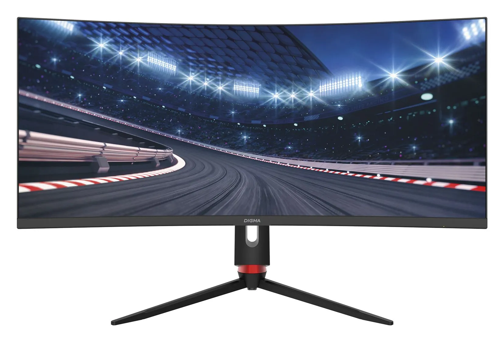 Монитор Digma 34" Overdrive 34A710Q черный (DM34VG01) - фото 1