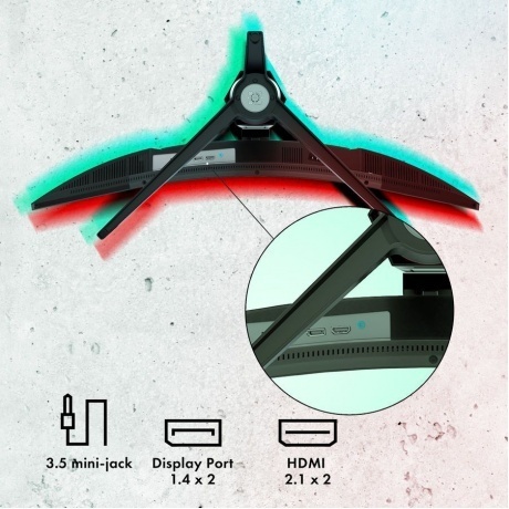 Монитор GMNG 34" Gaming GM-34C11W черный (GM34VG01) - фото 16