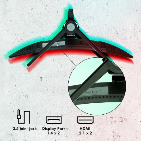 Монитор GMNG 34" Gaming GM-34C11W черный (GM34VG01) - фото 23