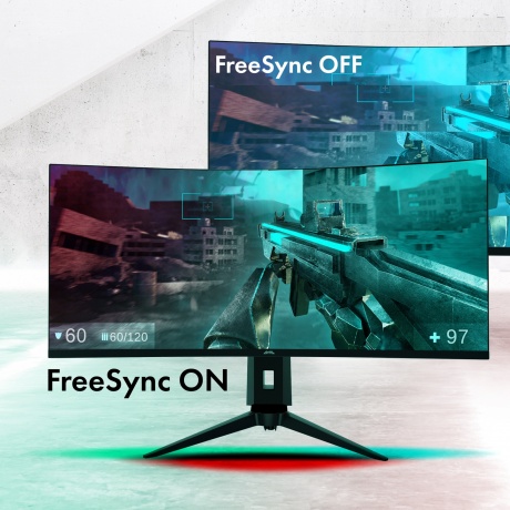 Монитор GMNG 34" Gaming GM-34C11W черный (GM34VG01) - фото 28