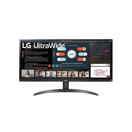 Монитор LG 29&quot; UltraWide 29WP500-B черный (29WP500-B.ARUZ) - фото 1