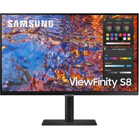 Монитор Samsung 27&quot; ViewFinity S27B800PXI черный (LS27B800PXIXCI) - фото 1