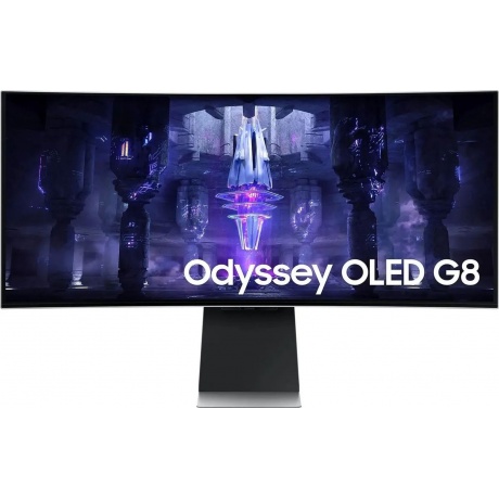 Монитор Samsung 34&quot; Odyssey OLED G8 S34BG850SI серебристый (LS34BG850SIXCI) - фото 1