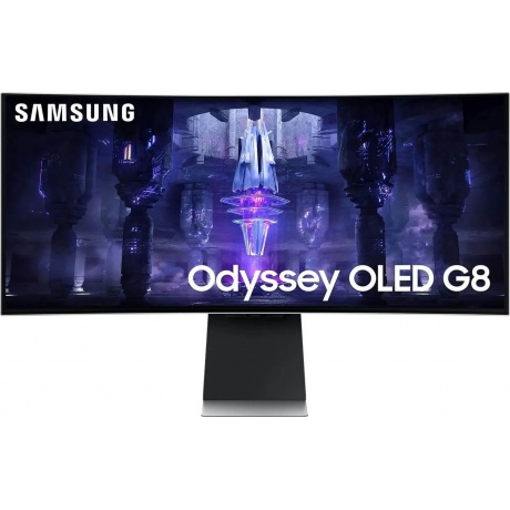 Монитор Samsung 34&quot; Odyssey OLED G8 S34BG850SI серебристый (LS34BG850SIXCI) - фото 8