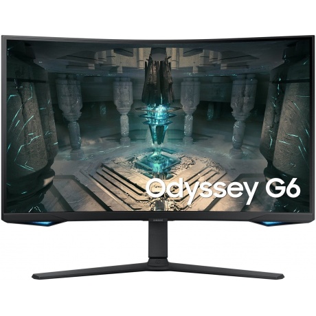Монитор Samsung 32&quot; Odyssey G6 S32BG650EI черный (LS32BG650EIXCI) - фото 1