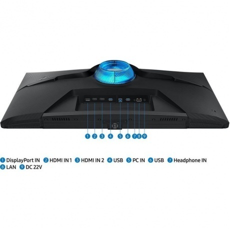 Монитор Samsung 32" Odyssey G7 S32BG700EI черный (LS32BG700EIXCI) - фото 17