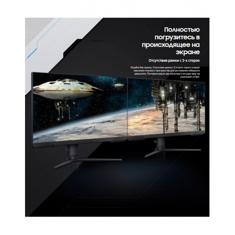 Монитор Samsung 24" S24AG320NI черный (LS24AG320NIXCI) - фото 30