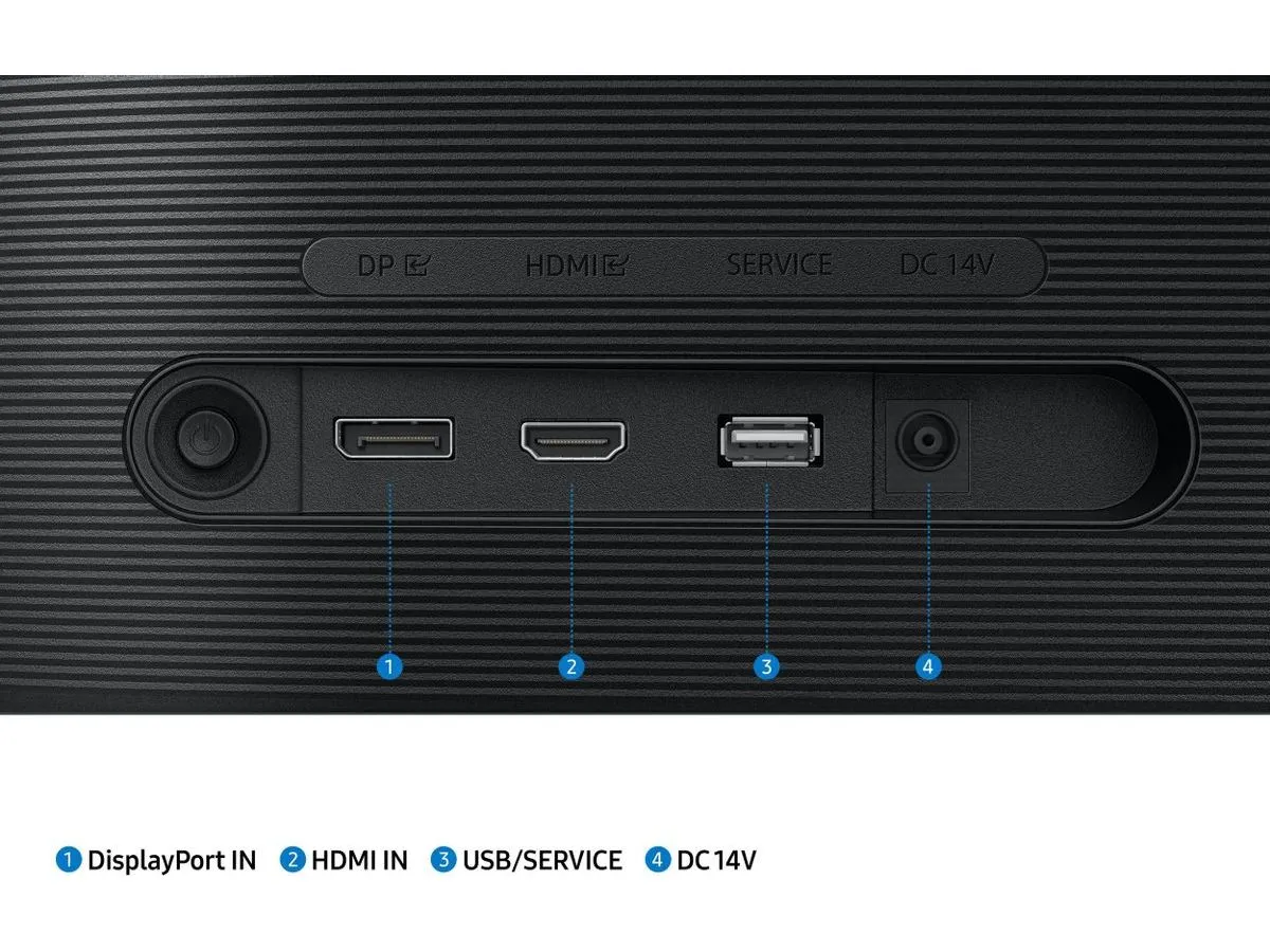 Монитор Samsung 23.8" S24C330GAI Black (LS24C330GAIXCI) - фото 12