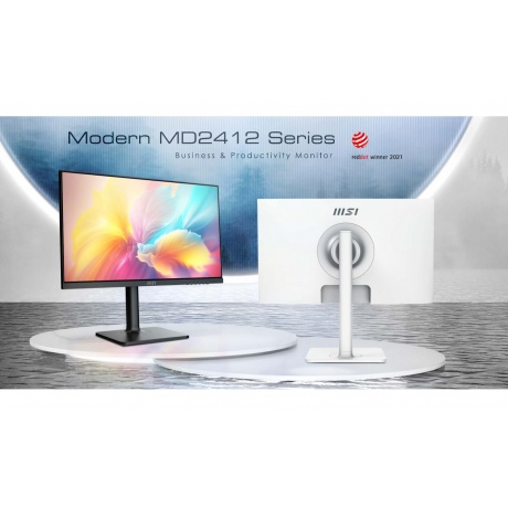 Монитор MSI 23.8&quot; Modern MD2412PW White (9S6-3PA59H-096) - фото 10