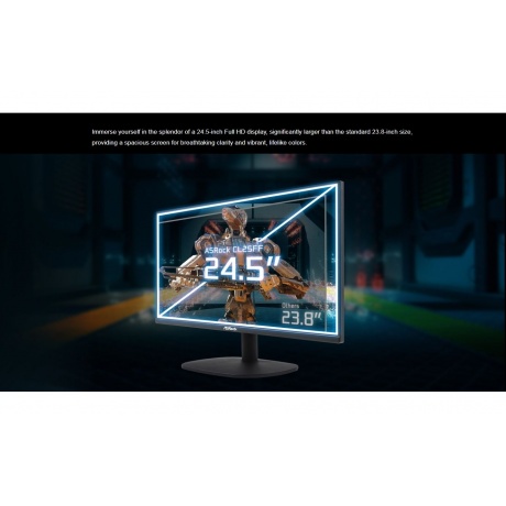 Монитор Asrock 27" CL27FF Black - фото 8