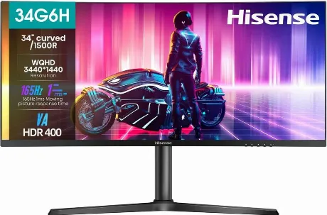 Монитор Hisense 34" 34G6H Black