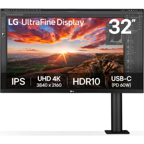 Монитор LG 31,5" 32UN880K-B - фото 1