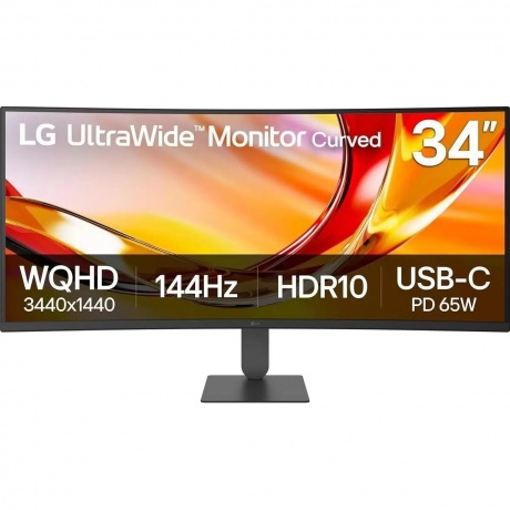 Монитор LG 34" 34U640B-B 1800R - фото 3