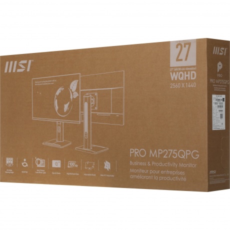 Монитор MSI 27'' PRO MP275QPG (9S6-3PC39M-069) - фото 18