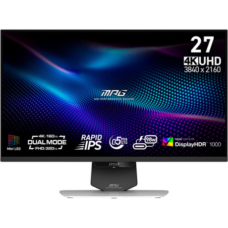 Монитор MSI 27" MPG 274URDFW E16M (9S6-3CF09H-030)
