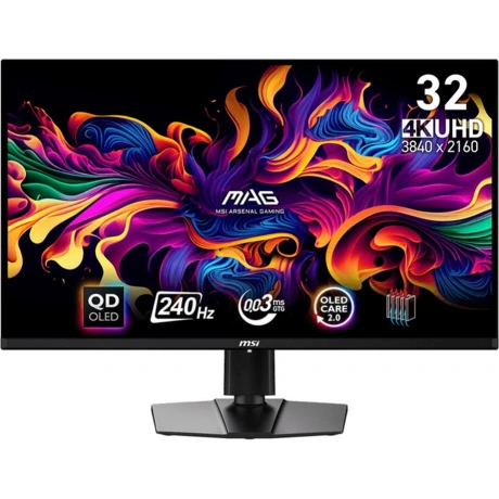 Монитор MSI 31,5" MAG 321UPX QD-OLED (9S6-3DD39T-032)
