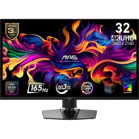 Монитор MSI 31,5" MAG 322UP QD-OLED E16 (9S6-3DD29A-048)