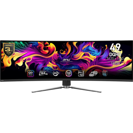 Монитор MSI 49" MPG 491CQP QD-OLED 1800R (9S6-3FA84T-034)