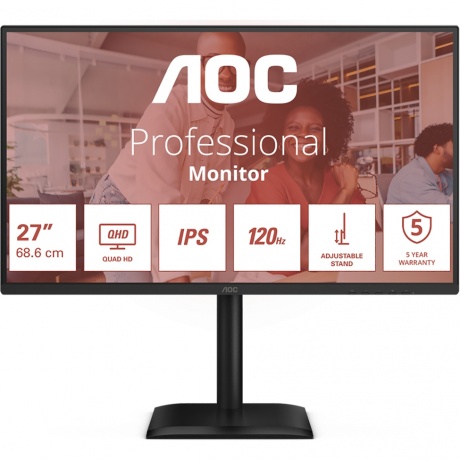 Монитор AOC 27" Q27E4U - фото 1
