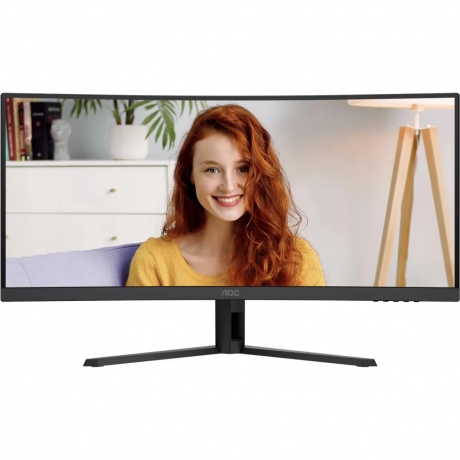 Монитор AOC 34" CU34B3E 1500R, - фото 2