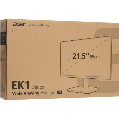 Монитор Acer 21,5'' EK221QHbi (UM.WE1CD.H01) - фото 7