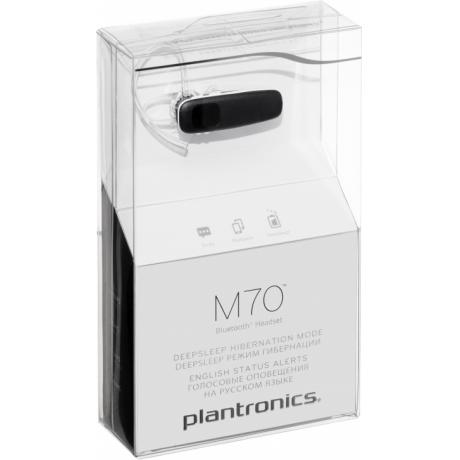 Bluetooth гарнитура Plantronics M70 BT3.0 Black - фото 8