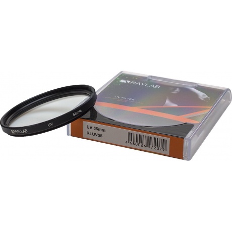 Фильтр защитный ультрафиолетовый RayLab UV 55mm - фото 3