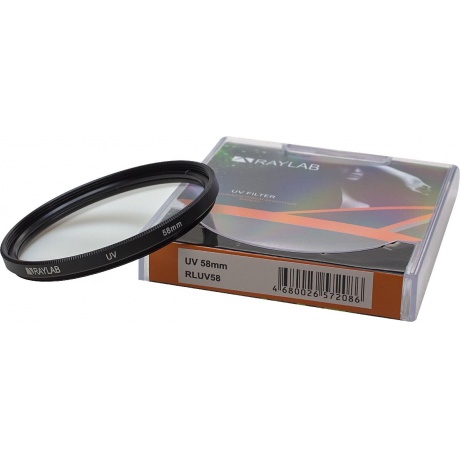 Фильтр защитный ультрафиолетовый RayLab UV 58mm - фото 2