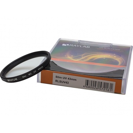 Фильтр защитный ультрафиолетовый RayLab UV Slim 43mm - фото 3
